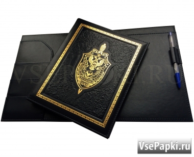 Фото: папка с карманами и отделение для ручки V-174(УФСБ Дагестан)