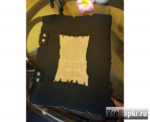 Фото: кожаная обложка в индивидуальном исполнении кожаная обложка меню для ресторана
